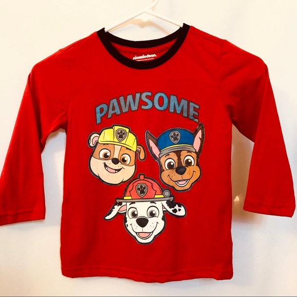 Nickelodeon Other - 🌼3/$20 Paw Patrol - Red long sleeve tee shirt